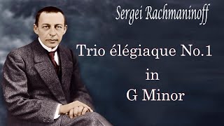 Rachmaninoff Trio élégiaque No1 in G Minor [upl. by Burkle]