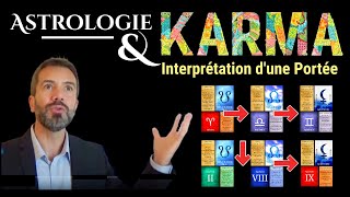 Astrologie Karmique  Interprétation dune portée [upl. by Ennailuj]