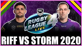 Penrith Panthers vs OLD SCHOOL 2020 Melbourne Storm on RLL4  2024 NRL GRAND FINAL [upl. by Leunad]