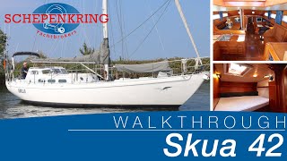 Skua 42 for sale  Yacht Walkthrough   Schepenkring Lelystad  4K [upl. by Notnelc]