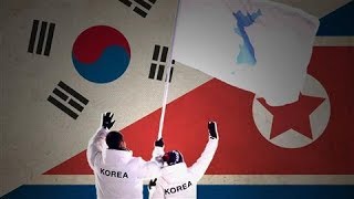 How North and South Korea Came to March Under One Flag [upl. by Acirej]