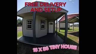 16X56 DELUXE CABIN TINY HOUSE [upl. by Chellman]