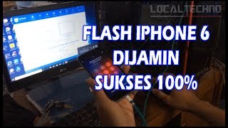 GAMPANG Cara Flash iPhone 6 Dijamin Sukses 100 [upl. by Loutitia]