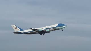 Air Force One VC25 Boeing 747 [upl. by Eboh]