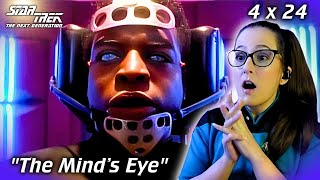 🖖Star Trek The Next Generation 4x24 The Mind’s Eye REACTION [upl. by Dymphia146]