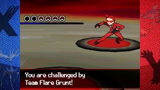 Team Flare Battle Theme BW2 Soundfont Remix  Pokémon XY [upl. by Meredi]