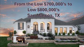 Luxury New Construction Homes in San Marcos Texas Near Bobcat Golf Range amp Kissing Tree Golf Club [upl. by Droffats]