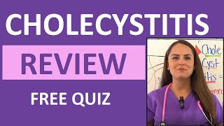 Cholecystitis Nursing NCLEX Pathophysiology Symptoms TTube amp Cholecystostomy [upl. by Yelime]