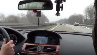 BMW M6 V10 G POWER exhaust sound REAR Camera [upl. by Rebeca]