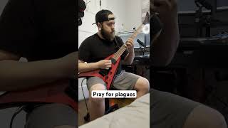 Pray for Plagues Guitar Cover shorts metal guitarcover [upl. by Sherlock]