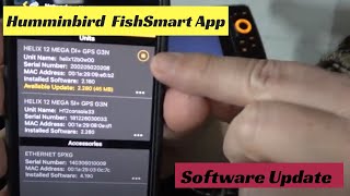 Humminbird Smartfish App  Software Update [upl. by Tavey]