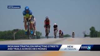 Half Ironman returns to Des Moines a look at the road closures [upl. by Lalita947]