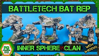 Battletech Battle report with 6Stevo [upl. by Enytsuj]