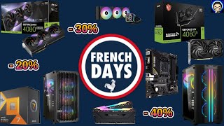 FRENCH DAYS 2024 bon plan tech PC et hardware [upl. by Lovmilla]