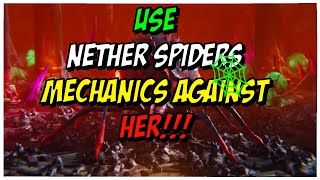 Use her Kit Against HER Nether Spider Guide  Raid Shadow Legends [upl. by Nemra]