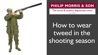 How To Wear Tweed In The Shooting Season [upl. by Elka]