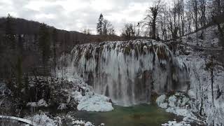 Drone footage of Plitvice Lakes National Park [upl. by Arait563]