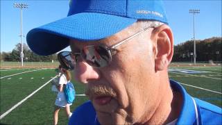 GIRLS SOCCER Hightstown Head Coach Don Hess 10272014 [upl. by Hijoung]