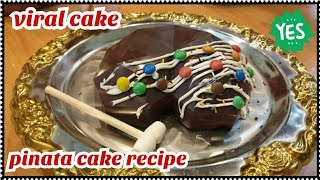 pinata cake recipe 2021viral pinata recipe by cooking with Nimra [upl. by Leiram]