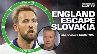 FULL REACTION to EnglandSlovakia Euro 2024 🚨 LUCKY ENGLAND HAVE BEEN GARBAGE  Burley  ESPN FC [upl. by Nee147]