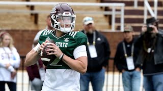 Every play from Mississippi State’s Spring Game 2024 [upl. by Essirehc804]