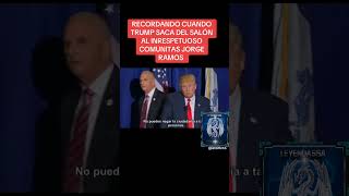 El Día que sacaron a Jorge Ramos a patada por el ya sabespolitica [upl. by Irmgard807]