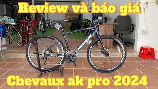 Chevaux AK Pro 2024  Khung nhôm 6061  group shimano sora  0335782361 [upl. by Acsicnarf928]