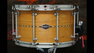 Craviotto 8x14quot Limited Maple Snare Drum  2008 [upl. by Ainoloppa]