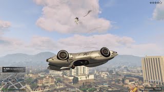 GTA 5 ONLINE Scramjet Vs B11 Strikeforce Battle  F4D [upl. by Mikkanen]