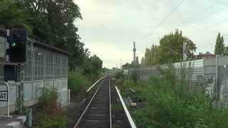 SBahn Berlin  Führerstandsmitfahrt S25 Teltow Stadt  Priesterweg Br 481HD 1080p [upl. by Grossman496]