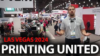 Printing United Expo Las Vegas 2024 Walkthrough Pt 3 [upl. by Lekcim]