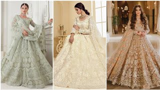 Beautiful Net Lehenga Choli DesignsCrop Top Net Lehenga DesignsNet Chaniya Choli Designs [upl. by Kutzer942]