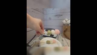 ASMR 三色丸子  Tricolor Dango [upl. by Anicul907]