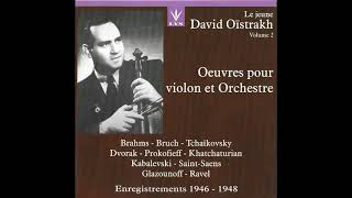 David Oistrakh  Kabalevsky Violin Concerto in C major complete [upl. by Philbert]