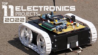 Top 11 Electronics Engineering Projects 2022  DIY Electronics Ideas [upl. by Arela103]