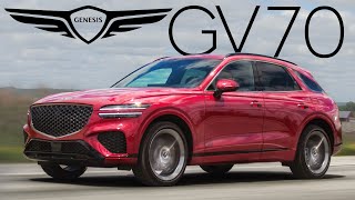 SPECTACULAR 2022 Genesis GV70 Review [upl. by Wolpert]