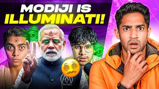 Modiji Is Illuminati Member 😱 [upl. by Onitnevuj]