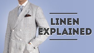 Linen Explained  Mens Summer Fabric Guide [upl. by Luebke]