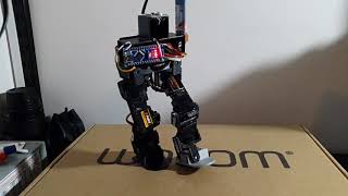 Biped robot V1  Arduino based biped robot [upl. by Surtemed]