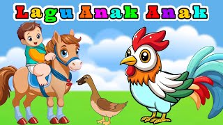 Potong Bebek Angsa  Tek Kotek Kotek  Lagu Anakanak  Animasi Bebek Dan Ayam [upl. by Ahsas818]