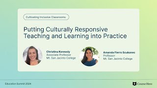 Putting Culturally Responsive Teaching and Learning into Practice [upl. by Marijn894]