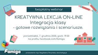 Kreatywna lekcja online Integracja klasy  gotowe rozwiązania i scenariusze [upl. by Araldo]