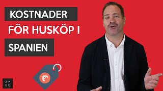 Kostnader för husköp i Spanien  2020 [upl. by Lemuela611]