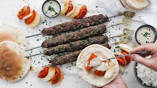 Middle Eastern Kofta Kebab Recipe [upl. by Htebasil677]