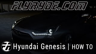 2013 Hyundai Genesis Coupe Projector Retrofit [upl. by Philander]