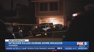 Oceanside homeowner shoots kills alleged intruder police [upl. by Eiznik]