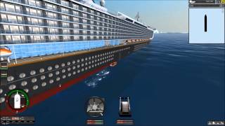 SHIP SIMULATOR EXTREMES  GAMEPLAY SINKING MS OCEANA [upl. by Aile]