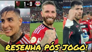 RESENHA DOS JOGADORES DO FLAMENGO APÓS VITÓRIA SOBRE O BRAGANTINO PÓS JOGO FLAMENGO 1X0 BRAGANTINO [upl. by Orozco208]