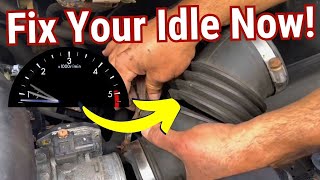 6 Reasons Your Engine Revs Up and Down at Idle  RPM Fluctuations While Car is Parked [upl. by Wistrup]