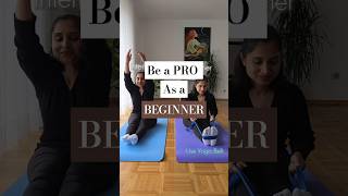 Be a PRO🙌 in yoga class yogatips stretchingforbeginners yogaforbeginners theurbanyoga yoga [upl. by Grant]